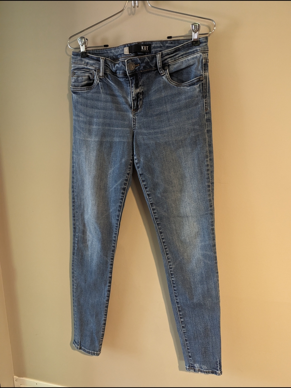 KUT from the Kloth Women's Mia Toothpick Skinny Jeans Size 6
